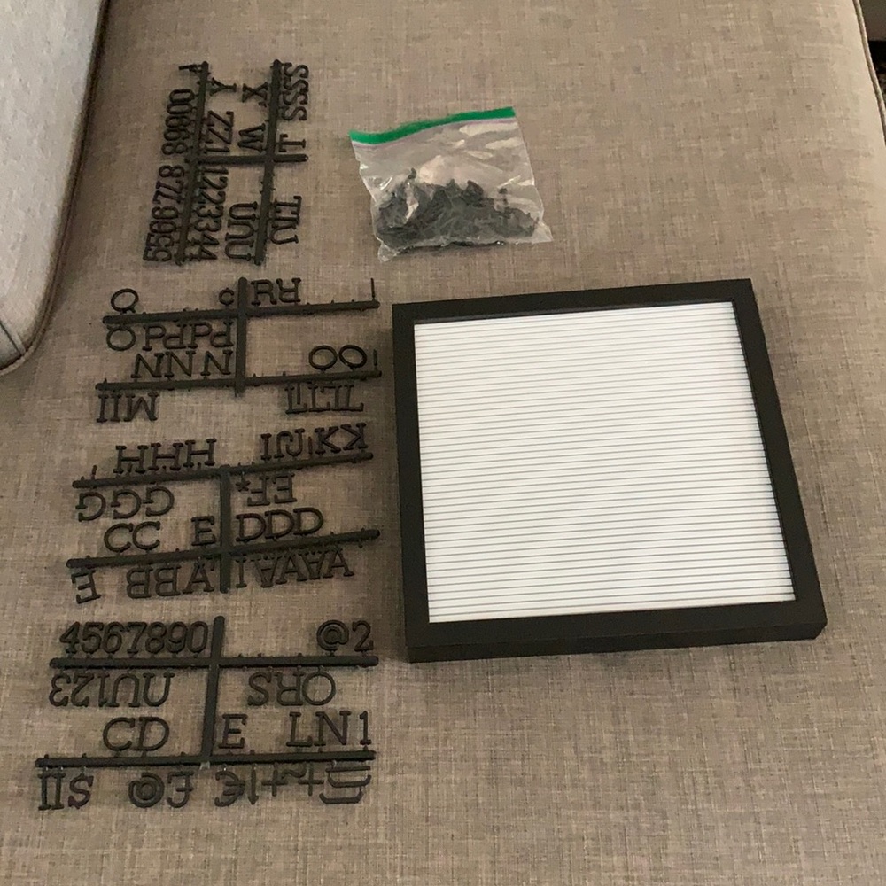 Letter board